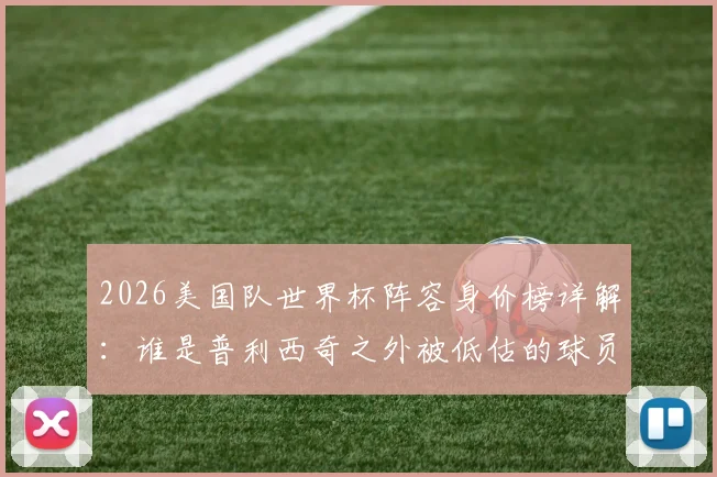 2026美国队世界杯阵容身价榜详解：谁是普利西奇之外被低估的球员？